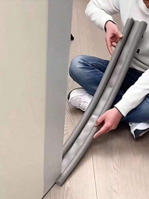 1pc Simple Grey Wind Proof Strip